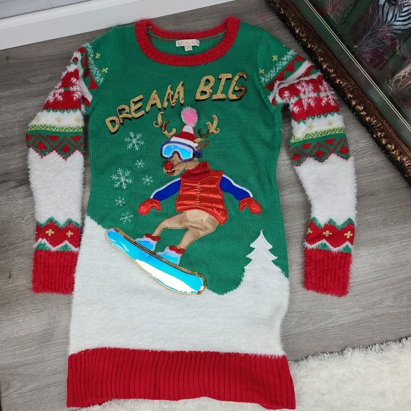 It's Our Time Sweaters - Fun Holiday Pullover Tunic Christmas Sweater